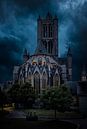 Spooky church van Patrick Rodink thumbnail