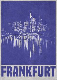 Frankfurter Stadtbild van DEN Vector