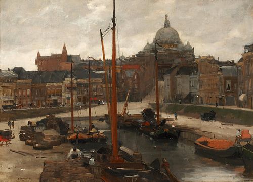 Ein Blick auf den Hafen von Scheveningen, Floris Arntzenius