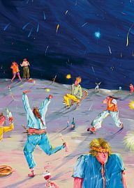 Starry Desert Party by Natascha Baumgärtner