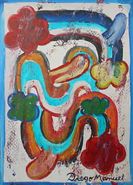 Clouds, rainbows, and tongues by Diego Manuel Rodriguez