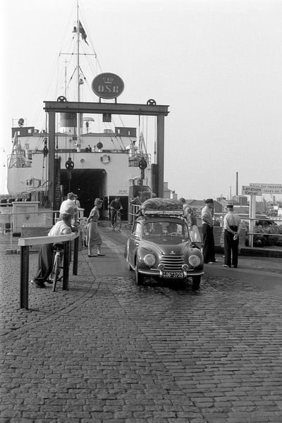 Veerboot jaren ‘50 van Timeview Vintage Images