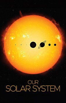 STK205505S-Poster of our solar system.