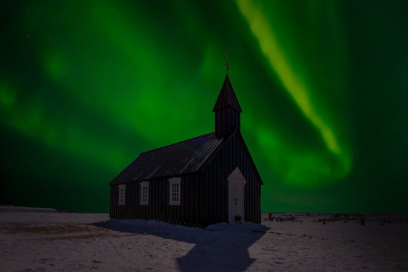 Budir  Aurora iJsland van Mario Calma