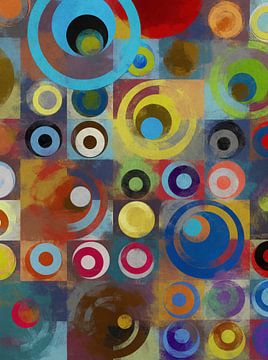 Circles and Squares by Angel Estevez