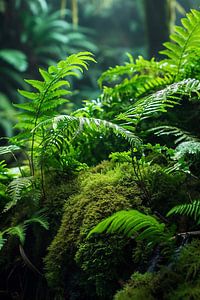 Wandern im Wald