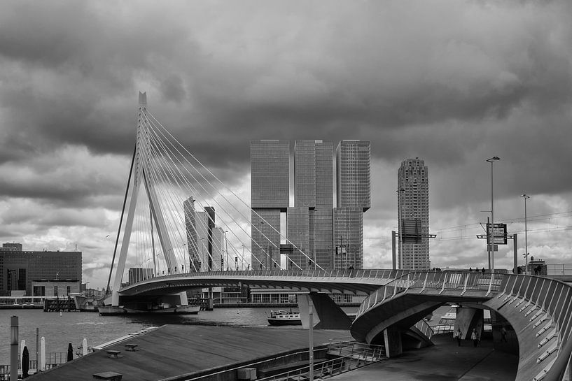 Erasmusbrug by Rob Hogeslag