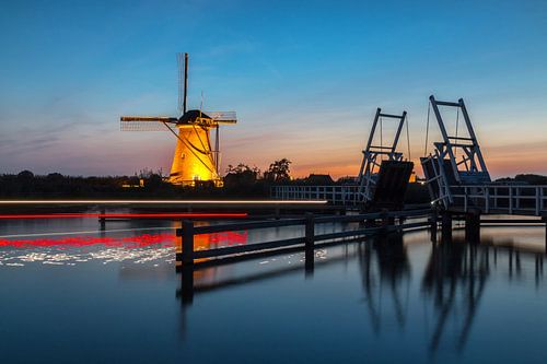 Kinderdijk verlicht