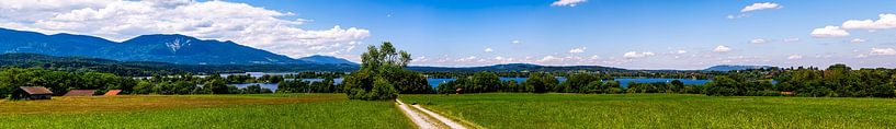 Panorama bayerisches Oberland von W.Schriebl PixelArts