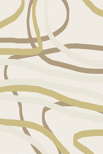 Pastel Brush Strokes in Boho stijl nr. 8