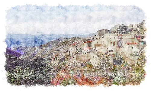 The Spanish village of Polopos
