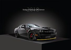 Dodge Challanger SRT Demon sur Cerahaticreartive Satya Gardapati