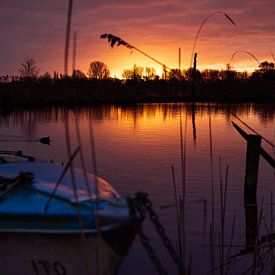 Dutch sunrise van Zeb van Drie