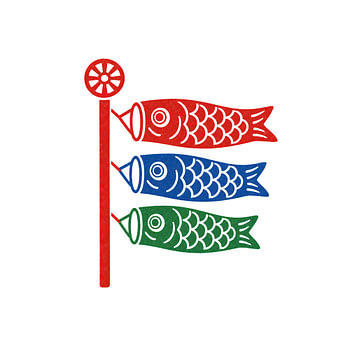 Japanese Koinobori Carp Streamer