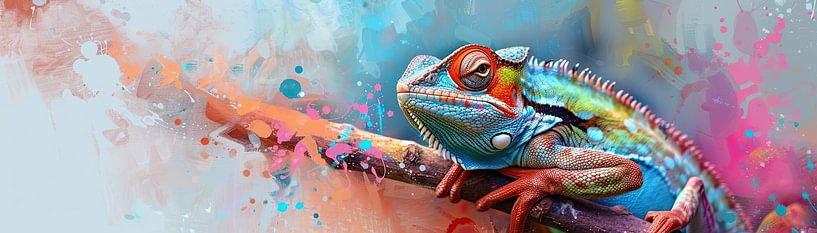 Peinture caméléon | Colorful Whisper par Peintures accrocheuses