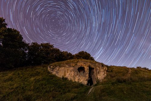 Startrails at the Devil's Cave