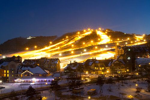 Ski resort Alpensia South Korea