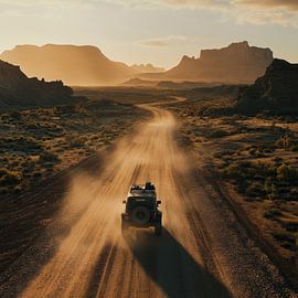 Desert trip adventure by Poster Art Shop