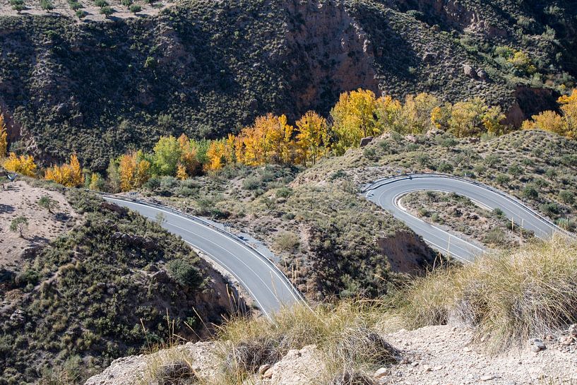 Grand Canyon of Andalusia near Gorafe by Jan van der Veen