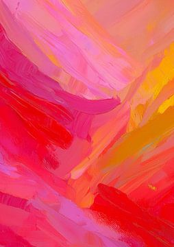 Abstractacrylicred by Grace Digital Art Co