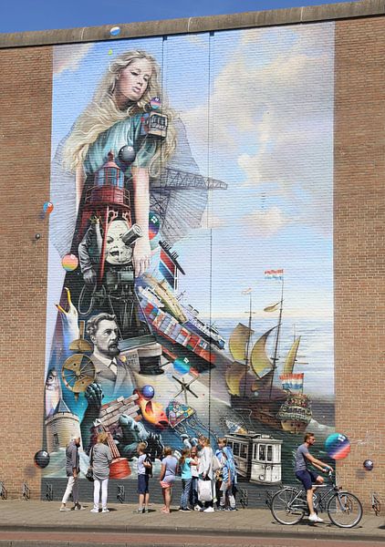 Vlissingen a résumé avec art par Patrick Riemens