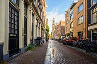 Zicht op de Ouwe Wester in Amsterdam van Peter Bartelings thumbnail
