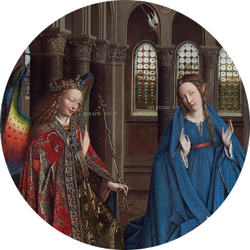 Jan van Eyck - De aankondiging