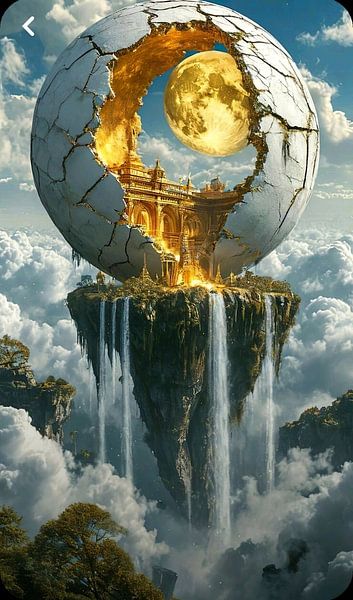 Sanctuary of the Celestial Egg by Indah Widyaningrum