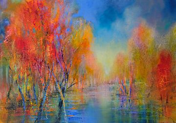 Oktober licht van Annette Schmucker