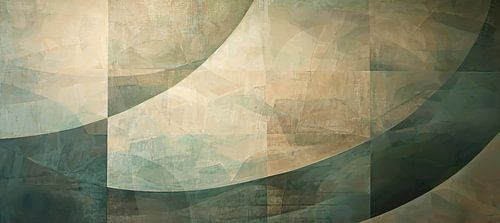 Abstrakter grüner Rest