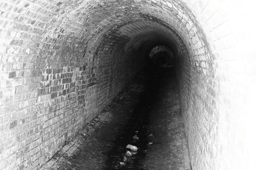 Een van de doorgangen van de Geul