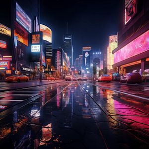 Seoul at night