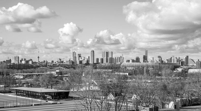 Das Feijenoord Stadium De Kuip und der Sportkomplex Varkenoord in Rotterdam mit echten holländischen  von MS Fotografie | Marc van der Stelt