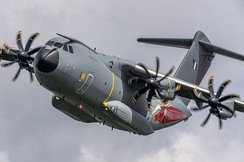 Airbus A400M Tactical Display Team Franse Luchtmacht.