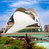 Ciudad de las Artes y las Ciencias Foto - Ikonische Valencia Wanddekoration von Studio Ajuut