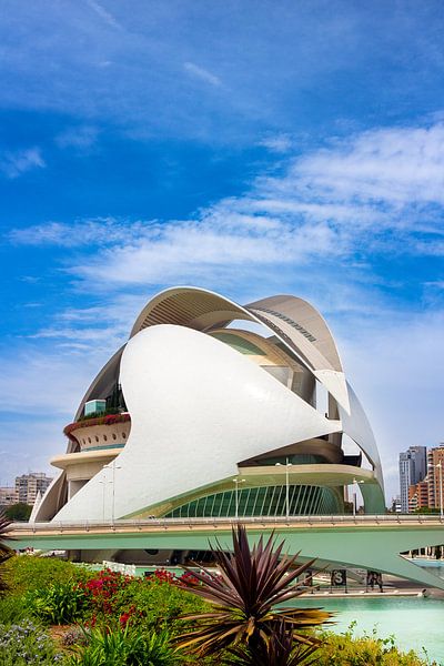 Photo de la Ciudad de las Artes y las Ciencias - Décoration murale iconique de Valence par Studio Ajuut