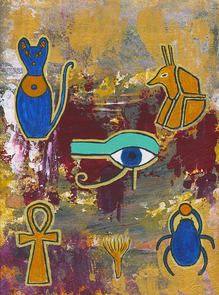 Symbols of Egypt by Nelleke Bruno
