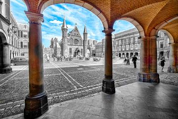 Binnenhof Den Haag van Michel Groen