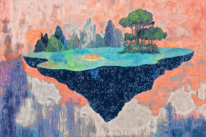 L'île flottante par Whale & Sons