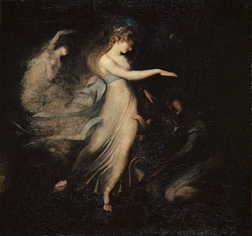 Henry Fuseli. De Feeënkoningin verschijnt aan Prins Arthur
