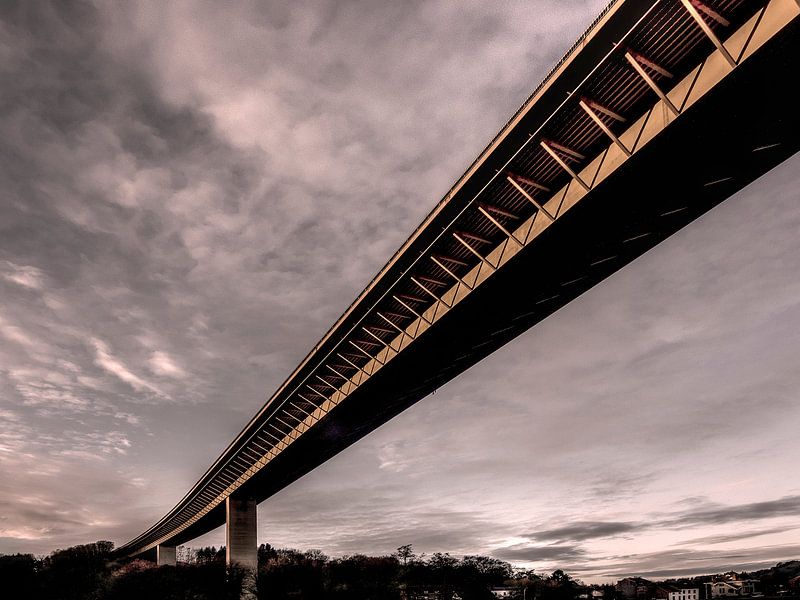 Le pont Charlemagne par Mario de Lijser