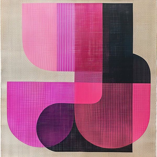 Soft abstract forms by Modern Collection