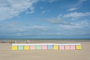 Strandzeilen in Noord Frankrijk