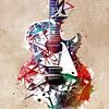 Guitar music art #guitar #music by JBJart Justyna Jaszke