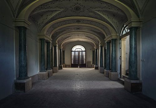 the hall