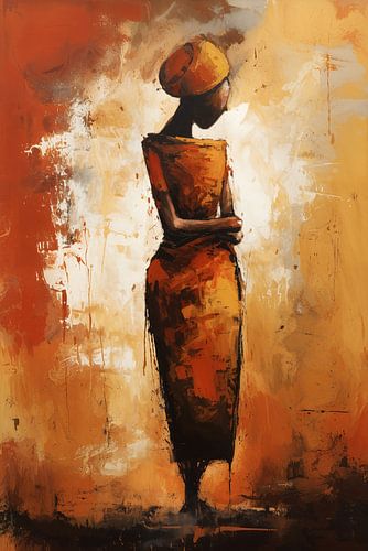 Beauté abstraite de l'Afrique