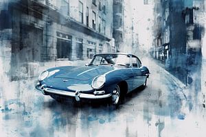Abstrakter Oldtimer