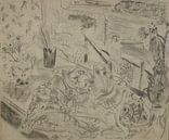 Frances Hodgkins - Vleugels over water (1931-1932) van Peter Balan thumbnail