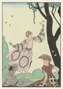 George Barbier – Papillons ; France XXe siècle (1922)