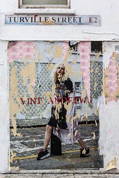 Impression de mode : affiche de mode à Turville Street, Londres